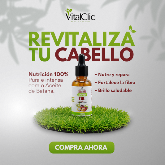 Aceite de Batana para el Cabello 30ML - DILE ADIÓS A LA CAIDA DEL CABELLO 😱50% DE DESCUENTO😱