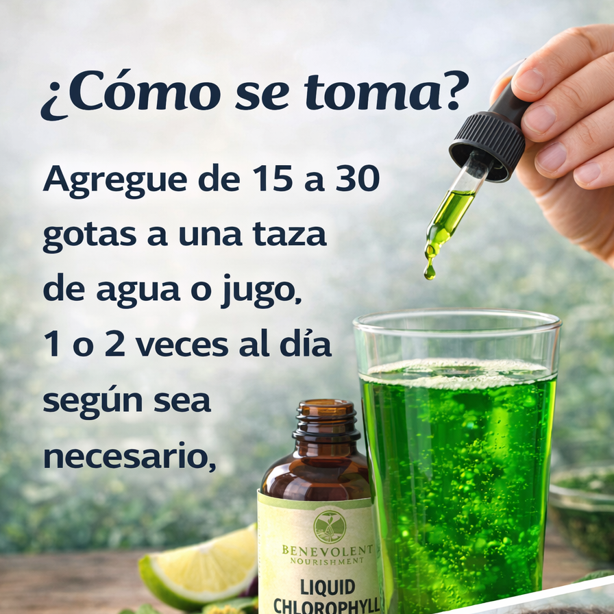 CLOROFILA LÍQUIDA - CONCENTRADO PURO 50ML
