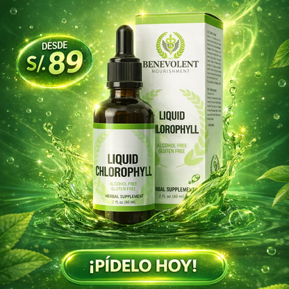 CLOROFILA LÍQUIDA - CONCENTRADO PURO 50ML