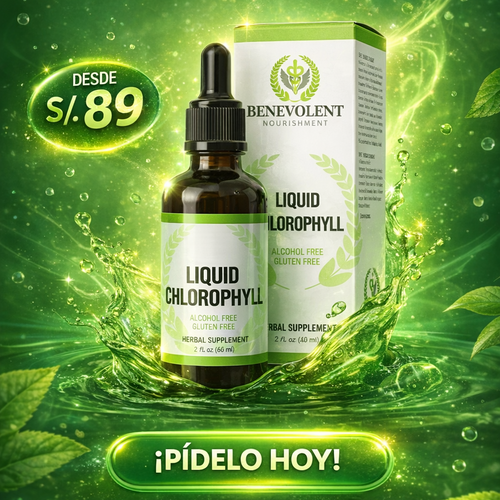 CLOROFILA LÍQUIDA - CONCENTRADO PURO 50ML