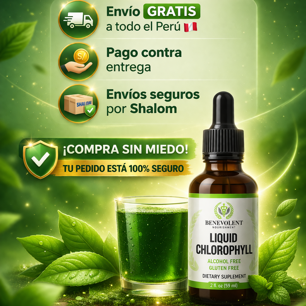 CLOROFILA LÍQUIDA - CONCENTRADO PURO 50ML