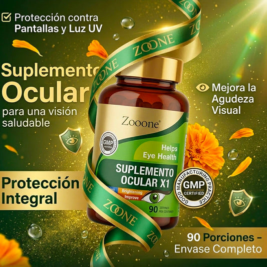 ZOONE SUPLEMENTO OCULAR X1 – PROTECCIÓN CONTRA PANTALLAS Y LUZ UV | ENVÍO GRATIS
